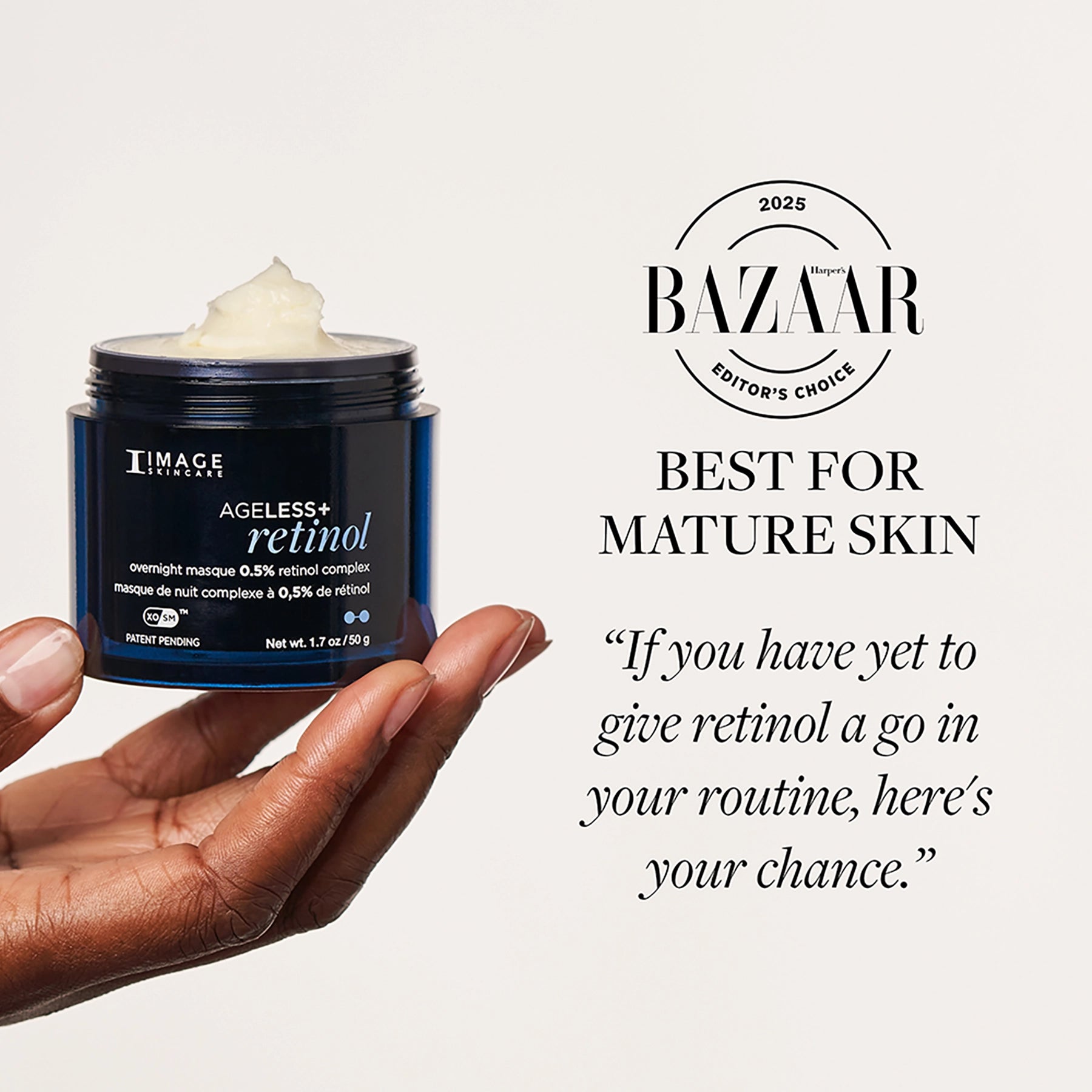 AGELESS+ Overnight Masque Best for Mature Skin Bazaar Editor's Choice