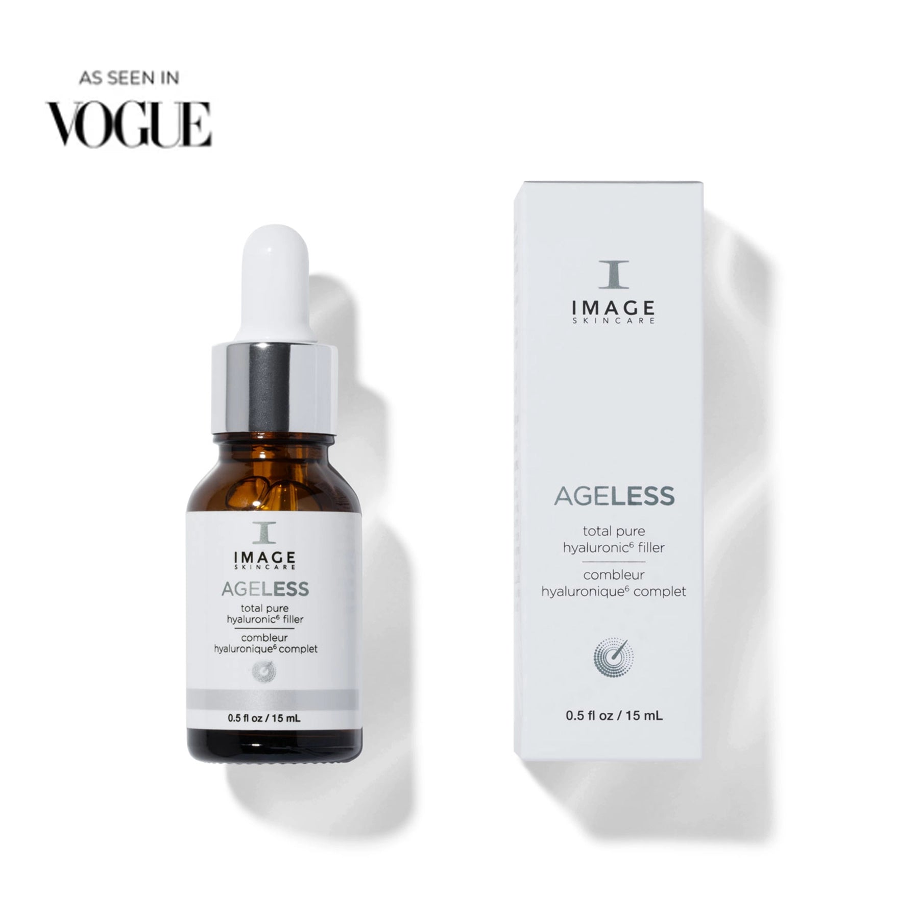 IMAGE Skincare Ageless serum bottle and packaging on a white background