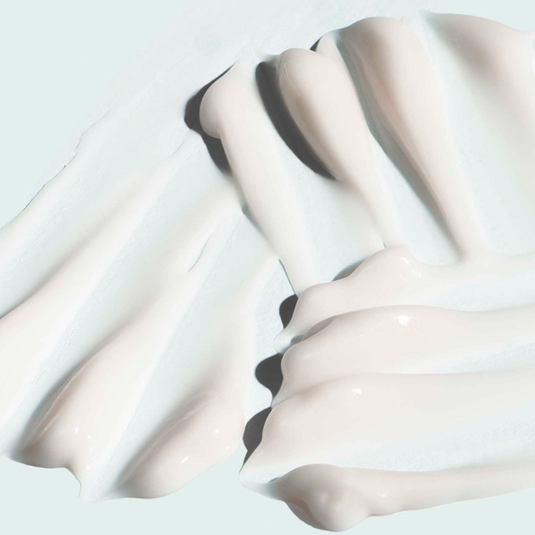 close up texture swatch of creme