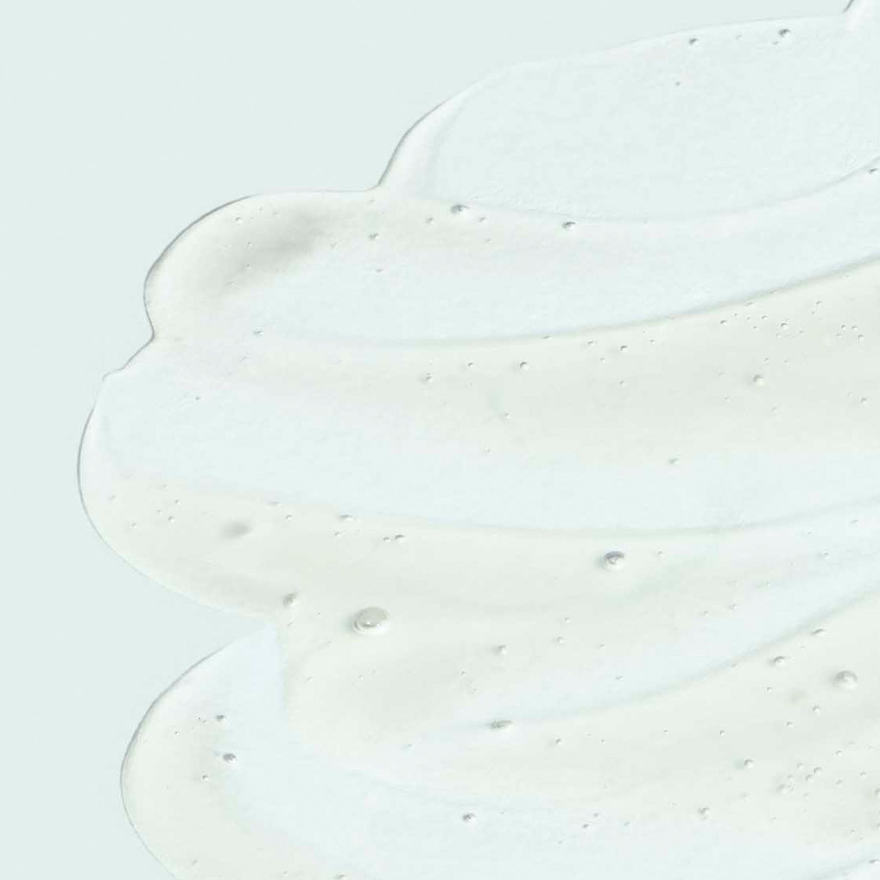 close up texture shot of serum