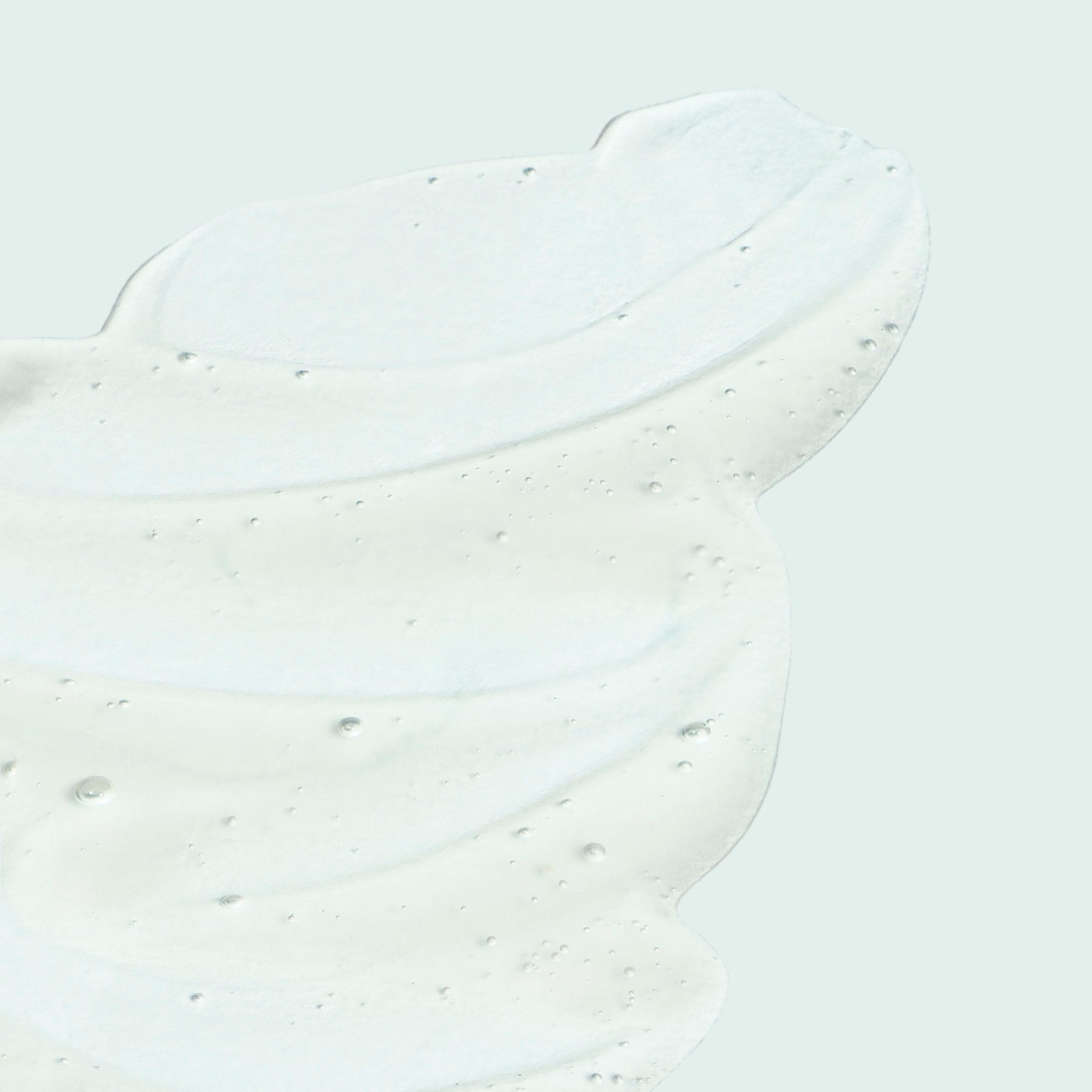 close up texture shot of serum