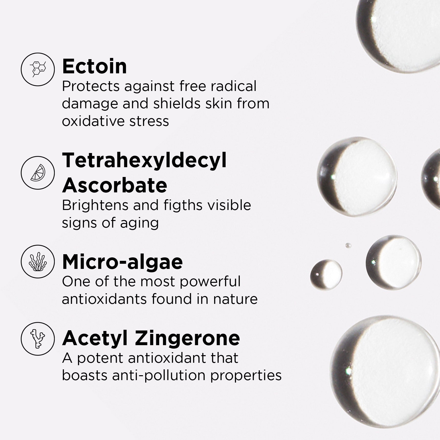 ingredients callouts on a gray background