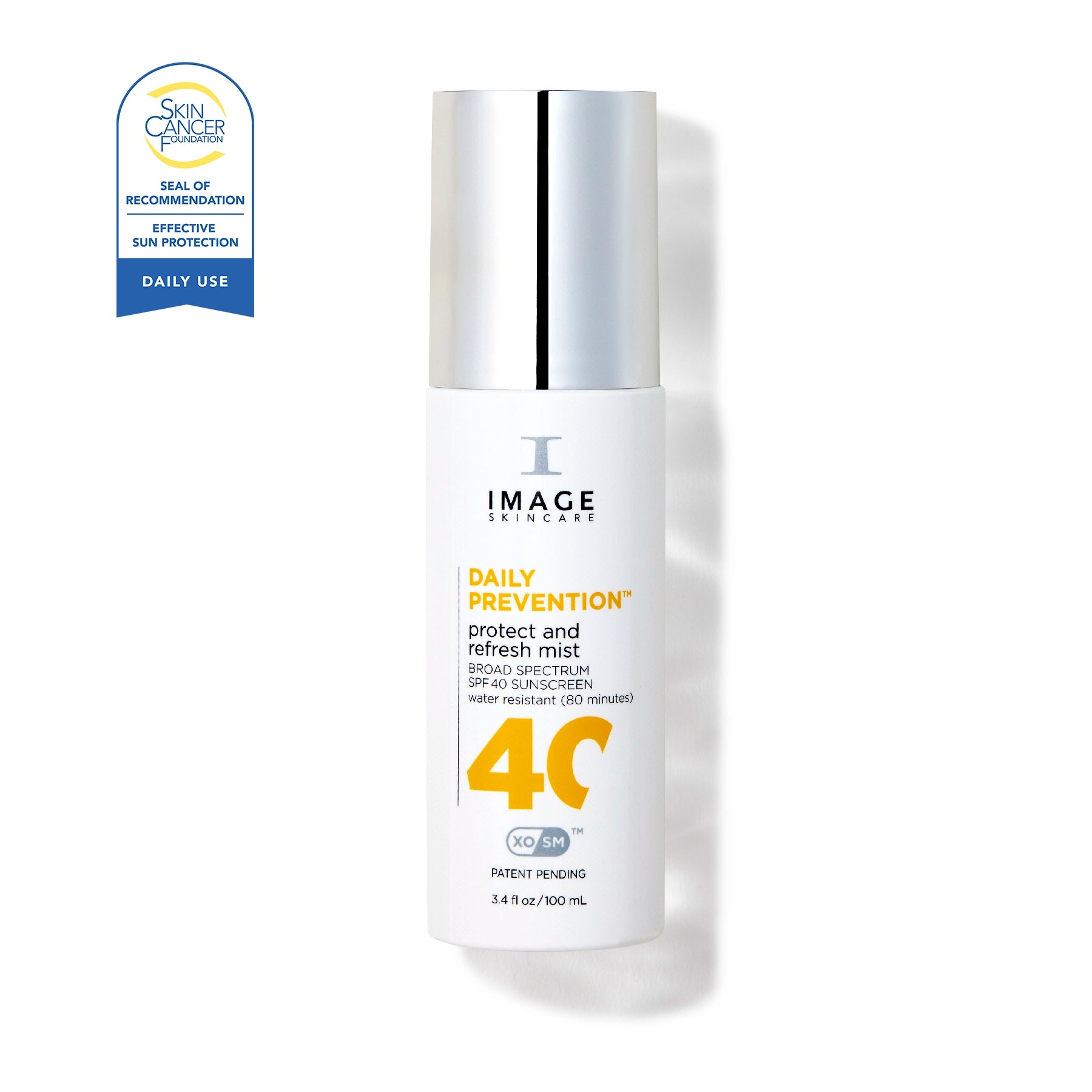 Image Skincare Daily Prevention protect and refresh mist bottle on a white background