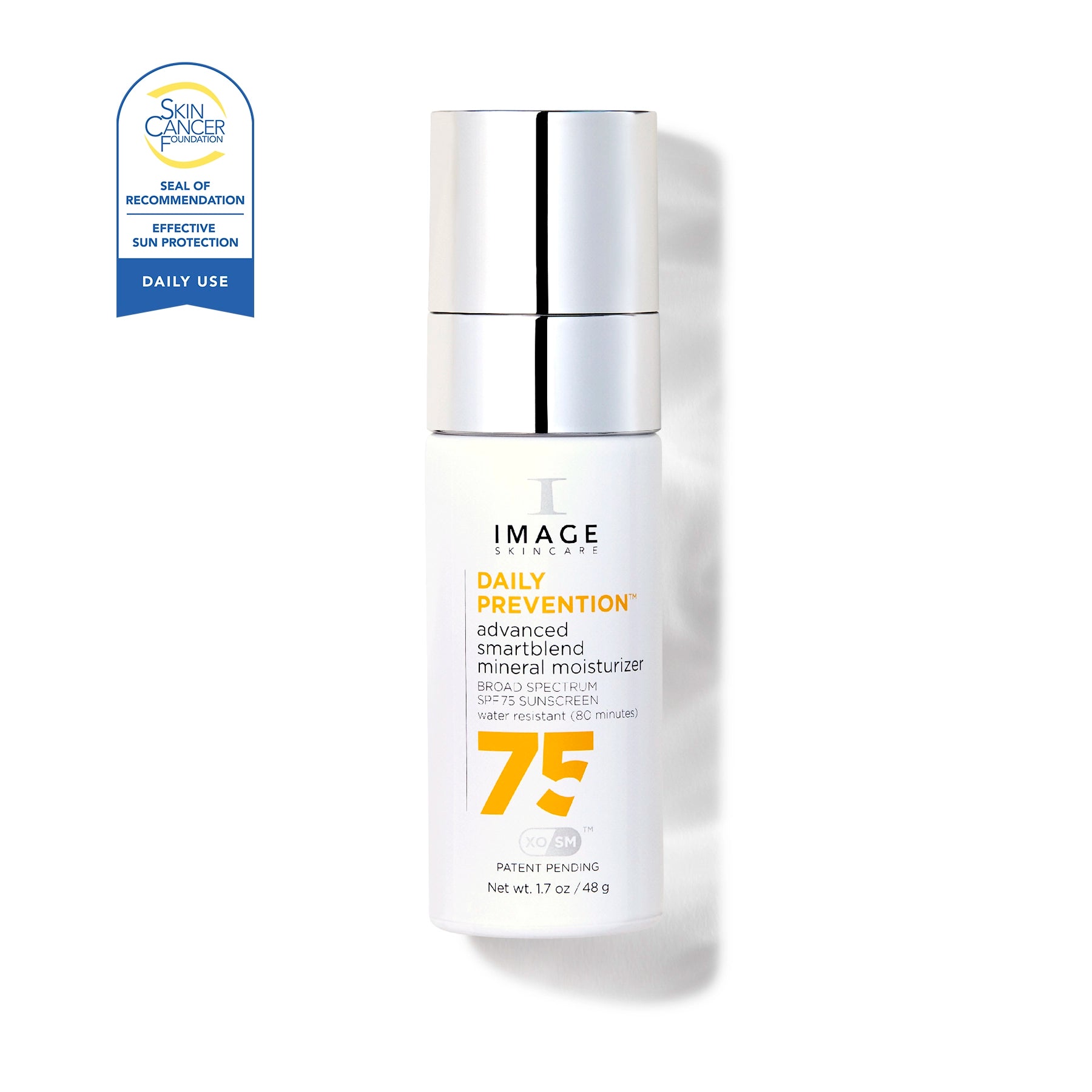 Image Skincare Daily Prevention moisturizer bottle with a white background