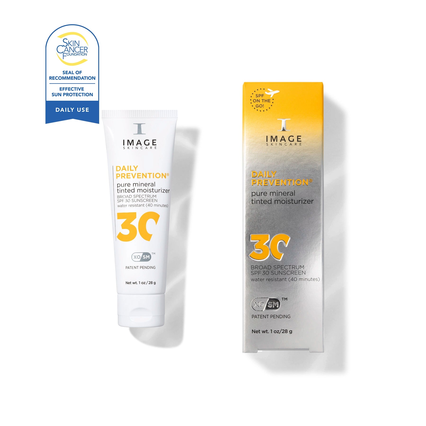 Image Skincare Daily Prevention pure mineral tinted moisturizer SPF 30 on a white background