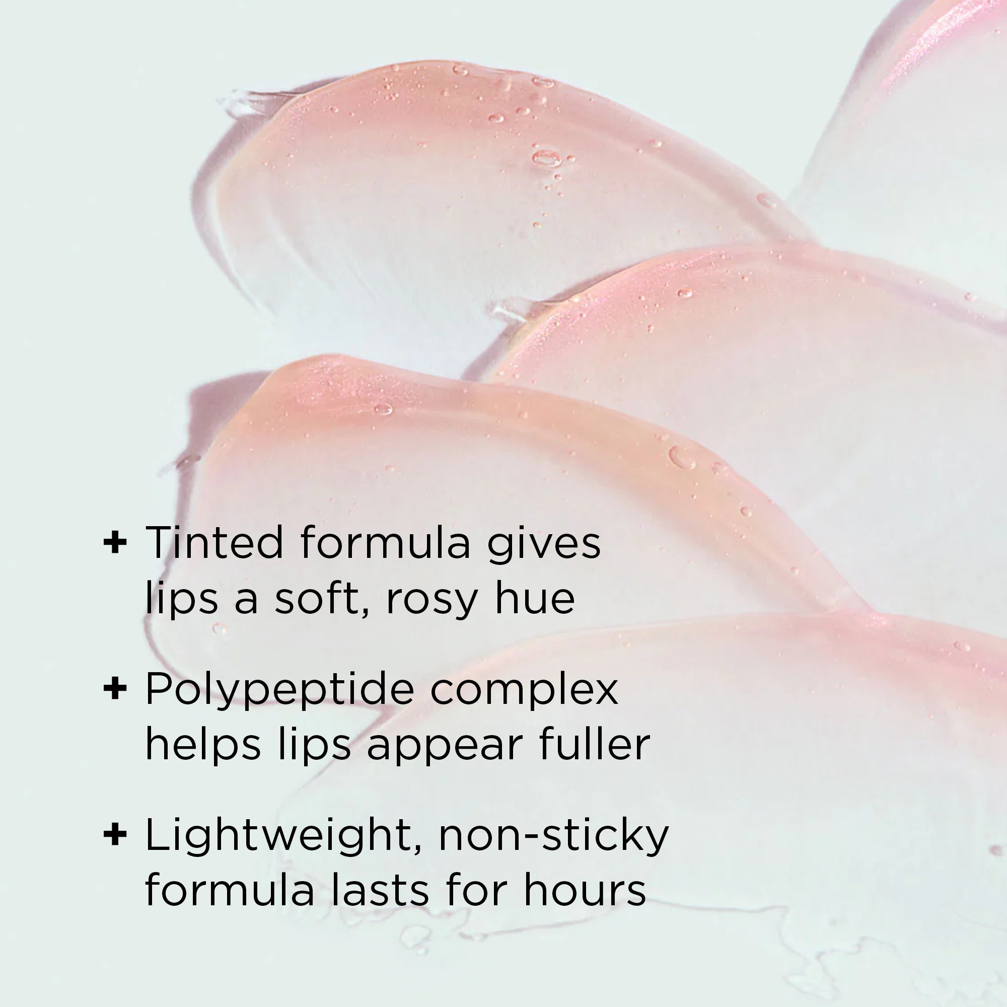 lip complex texture shot with benefits callouts