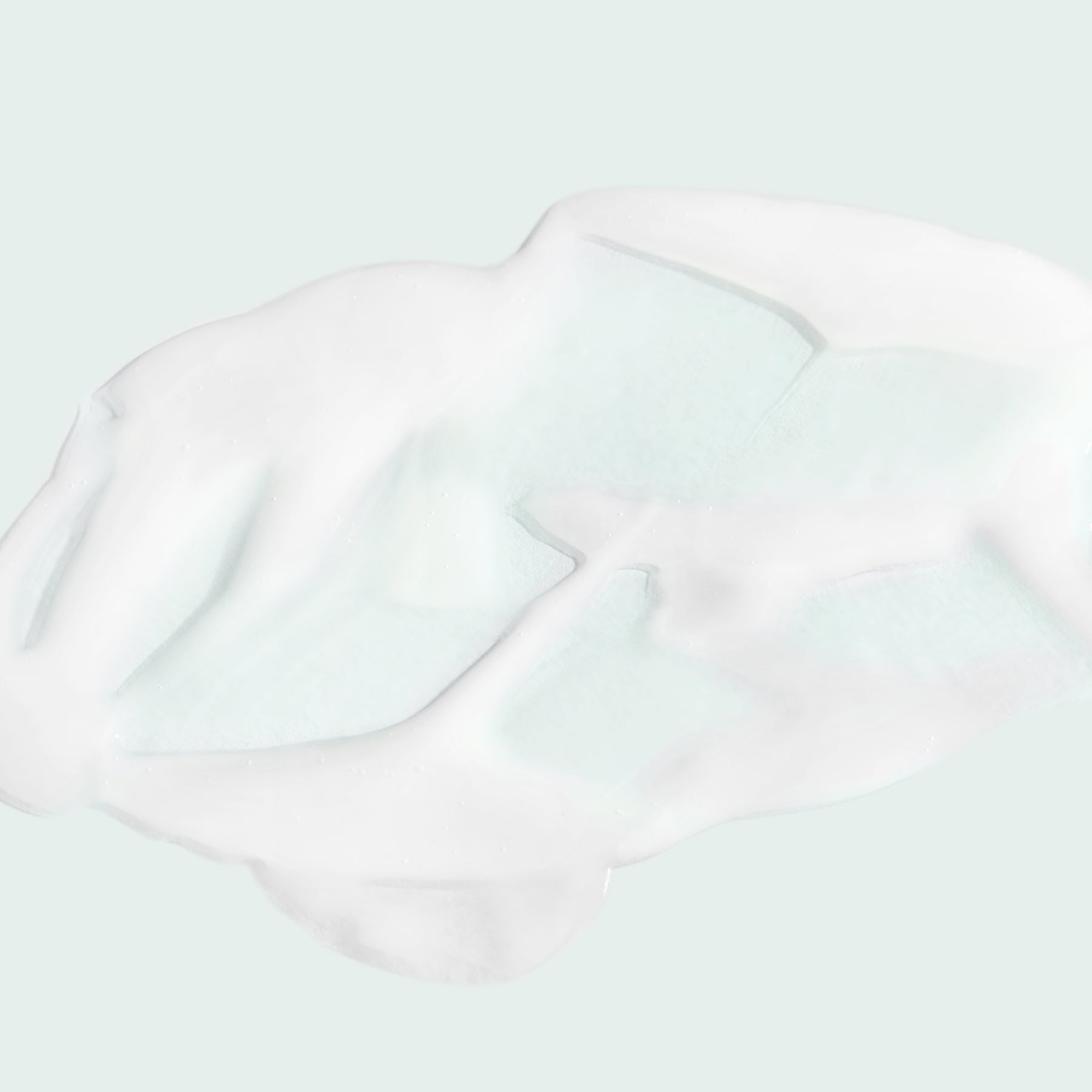 texture shot of serum on light background