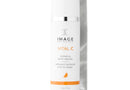 Skincare bottle labeled 'IMAGE Skincare Vital C' on a white background