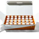 Box of YANA daily collagen shots on a white background