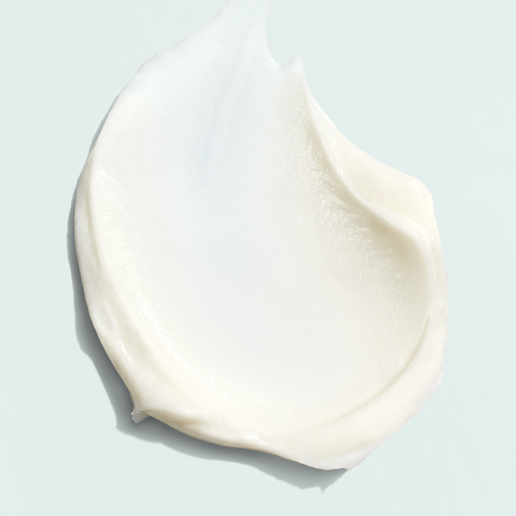 BIOME+ smoothing cloud creme texture swatch on light background