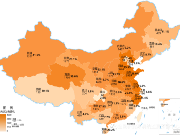 最新：全國(guó)風(fēng)電、光伏裝機(jī)地圖！